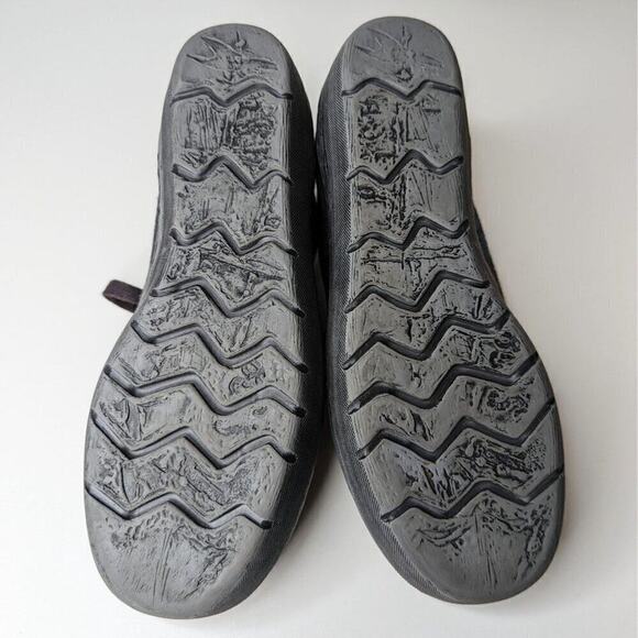 OTBT women's Green Lake Leather and fabric sneaker dark bronze size 8 - Picture 6 of 8